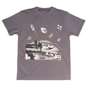 Liquid Swords Clock Tee - Gray